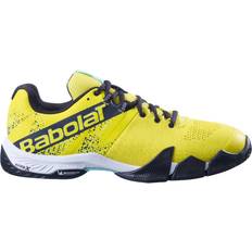 Geel - Man Sportschoenen voor racketsport Babolat Movea Yellow Training Schoenen - Yellow/Blue