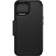 OtterBox Strada Folio mit MagSafe iPhone 15 Smartphone Hülle, Schwarz