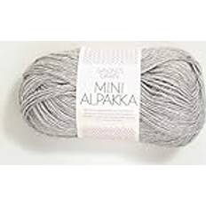 Sandnes Garn Mini Alpakka col.1032 light grey mottled ca.150 m 50 g