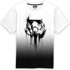 T-shirts Star Wars Stormtrooper Ink White Dip Dye T-Shirt - Multicolore