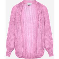 Nylon Koftor Noella Joseph Knit Cardigan Dusty Pink