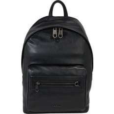 Calvin Klein Faux Leather Backpack BLACK One Size