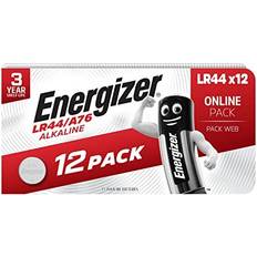 Energizer LR44/A76 Batterier 12 Stycken
