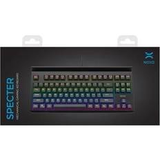 NOXO Klawiatura Gaming Tastatur Med Kabel 650 g