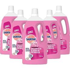 Sagrotan allzweckreiniger blütenfrische desinfektion oberflächenreinigung 5x1,5l