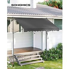 Klämmarkis 250 x 130 cm Höjdjusterbar Med Handvev