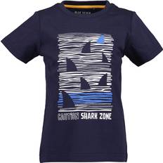 Kinderbekleidung Blue Seven T-Shirt SHARK ZONE in nachtblau