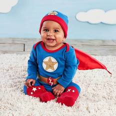 Baby Aspen Big Dreamzzz Superhero 2-Piece Layette Set Personalization Available