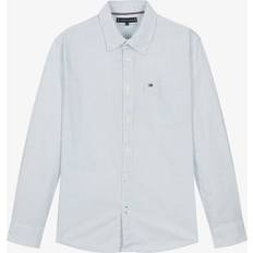 Rayé Chemises Tommy Hilfiger Chemise Garçon Taille Bleu Essential KB0KB08517