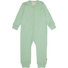 18-24M Jumpsuits Loud + Proud loud proud Unisex Baby Feinripp, Bio Baumwolle Und GOTS Zertifiziert Schlafoverall, Pistacchio, 50-56