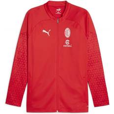 Kinderbekleidung Puma Sportjacke AC Milan - Rot/Weiß