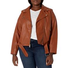 Leather Jackets Levi's Belted Faux Leather Moto Jacket Women's