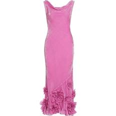 Velours Robes SALONI ROBE MAXI ASHER - Pink