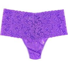 Lila - String Trosor Hanky Panky Signature Lace Retro Thong Lilac One