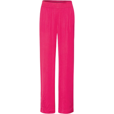 Dame - Skinn Bukser Pinky Pants Fusia