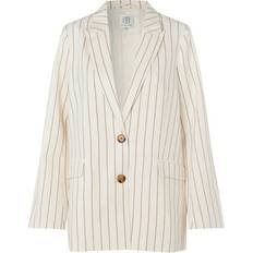 Second Female Dame Blazere Second Female Spigato Blazer Antique White hvid