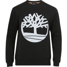 Timberland Sweaters Timberland Herren Core Logo Crew Bb Sweatshirt, Schwarz/Weiß