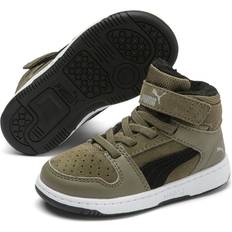 Puma Rebound Layup Fur SD V Inf Green, Unisex, Sko, Sneakers, Grøn