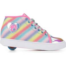 Multicolored Roller Shoes Children's Shoes Heelys Big Kid's Veloz Barbie - Pink/Cyan/Silver