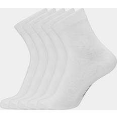 par hvide strømper low cut unisex, 45-49