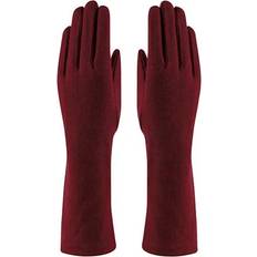 MJM Handsker & Vanter MJM Diana Long uldhandsker, burgundy