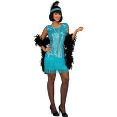 Turquoise Fancy Dresses My Other Me Costume for Adults Turquoise Charleston