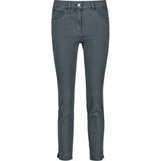 Dam - Turkosa Jeans Gerry Weber 7/8 Jeans BEST4ME CROPPED mit Saumschlitzen Grün 48/XL 48/XL