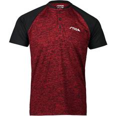 Herren - Samt T-Shirts STIGA Sports Team Red Black