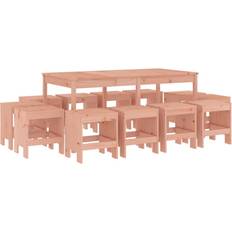 Bargrupper vidaXL natural douglas Outdoor Bar Set