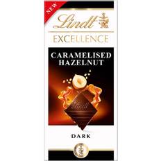 Lindt Excellence Caramelised Hazelnut Dark Chocolate Bar 100g