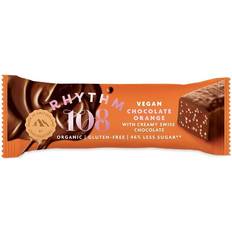 Orange Bars Rhythm 108 Rhythm 108 Swiss Vegan Orange Bar With Dark Chocolate, 33g