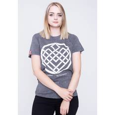 Difuzed Medium Crest Logo T-Shirt Grey