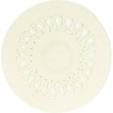 Textiles Esselle Nene Round 38cm Cream Place Mat Beige