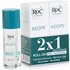 Roc Keops Deodorant Roll-On, Paket med 2