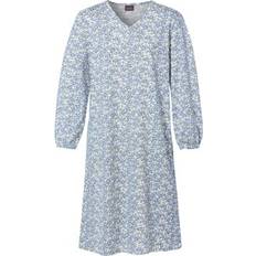 Trofé Kjoler Trofé Pretty Long Sleeve Dress Blue Pattern