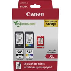 Canon Negro Tintas Canon PG-545XL/CL-546XL (2-Pack)