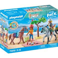 Leksaker Playmobil Ridtur till Stranden med Amelia och Ben 71470