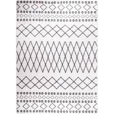 Carpets & Rugs vidaXL white and Black