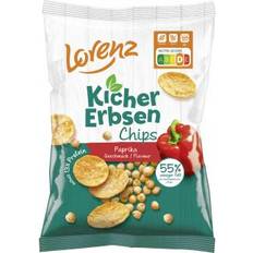 Kekse, Knäckebrot & Zwieback LORENZ Kichererbsen Chips Paprika 85g