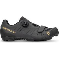 Synthetic Leather Cycling Shoes Scott Comp Boa MTB Shoes - Red/Black