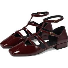 Rood Sandalen met hak Seychelles Kissing Booth Leather Flat