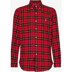 Ull Skjortor Polo Ralph Lauren Lunar New Year Flannel Checked Shirt Red/Black