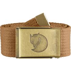 Dame - Messing Tøj Fjällräven Canvas Brass Belt 4 cm - Buckwheat Brown