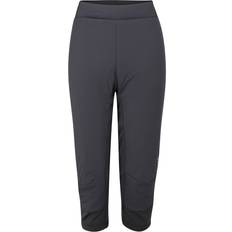 Rab Dam Byxor Rab Women's Xenair 3/4 Pants, ebony, Dessa isolerade mellanlagerbyxor balanserar värme, andningsförmåga, låg vikt och minimal bulk