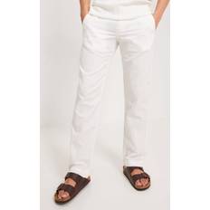 Polo Ralph Lauren Bukser & Shorts Polo Ralph Lauren Cotton/Linen Bedford Chinos Deckwash White