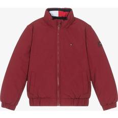 Tommy Hilfiger Jacken Tommy Hilfiger Übergangsjacke KB0KB08337 Dunkelrot Regular Fit 7Y