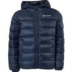 Dunjakker Champion Hooded Jacke Kinder - Navy Blue