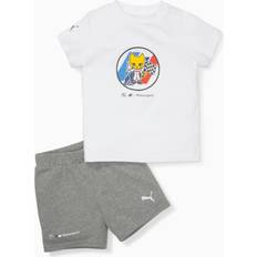 Bébé Survêtements Puma Trainingsanzug Weiß Regular Fit