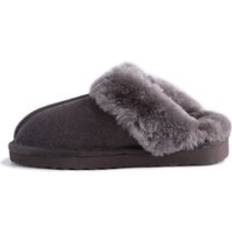 AUS WOOLI AUSTRALIA Sheepskin Sydney Slippers Grey