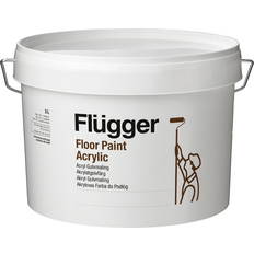 Målarfärg Flügger Flügger Acryl beton træ Vægmaling